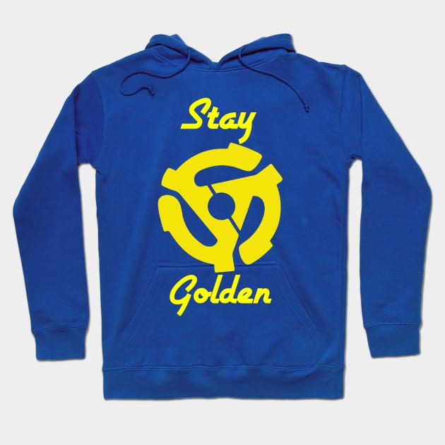 Stay Golden (transparent background) Hoodie by BludBros